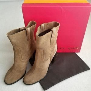 KATE SPADE SUEDE BOOTIES